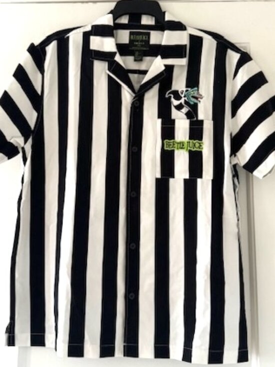 Beetlejuice X Forever 21 Other - Beetlejuice x Forever21 Men Stripe Shirt